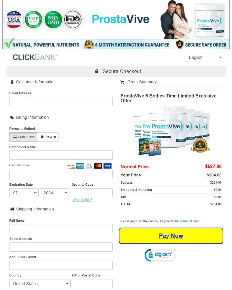 prostavive official website buy